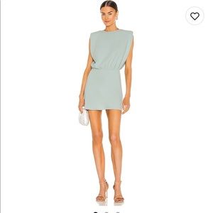 Kent Mini Dress in Thyme by Amanda Upcharge